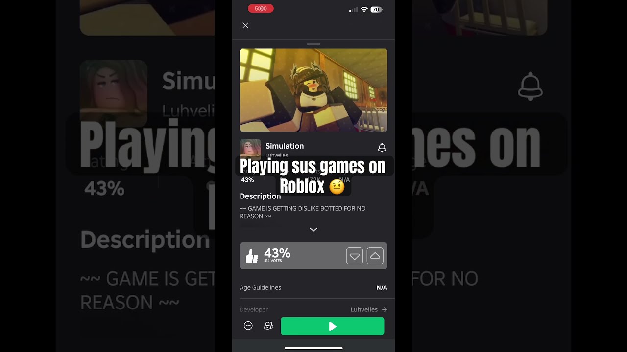 Playing Sus Games On Roblox Funny Shorts Trending Fyp Viralshorts Memes Weird