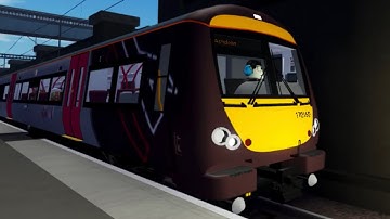 Regional (Cross Country) class 170 departs Leaton.