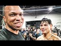 Derrick James KEEPS IT 100 on Ryan Garcia RELATIONSHIP during MENTAL CONCERN Criticism