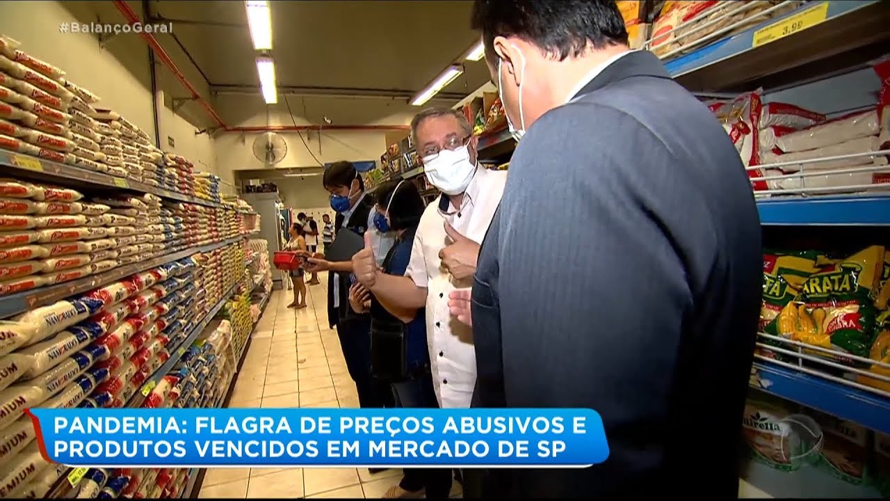 Xerife do Consumidor e Procon flagram preços abusivos e produtos vencidos em mercado de SP