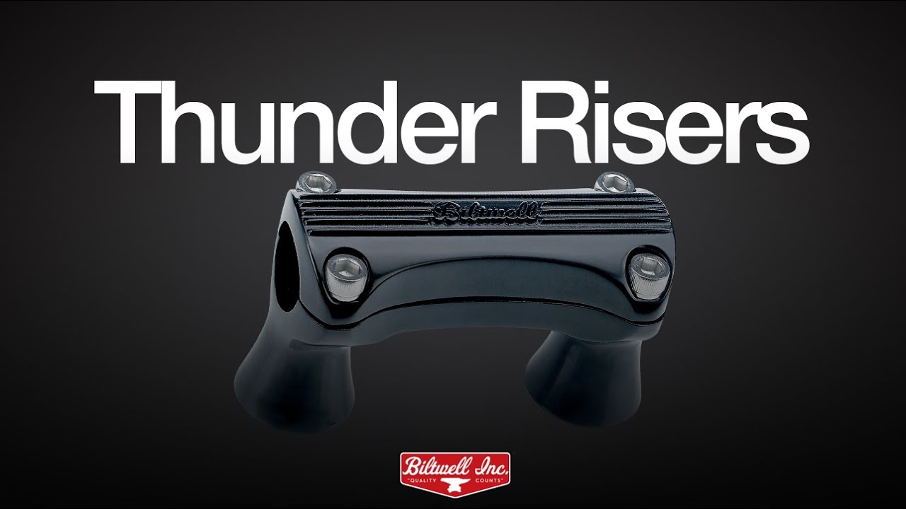 Thunder Risers Biltwell Thunder Risers - YouTube