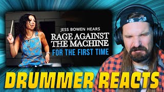 Drummer Reacts To Jess Bowen Hears Rage Against The Machine For The First Time