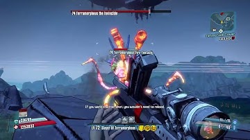 Borderlands 2 How to Solo Terramorphous w/ lvl 72 Commando