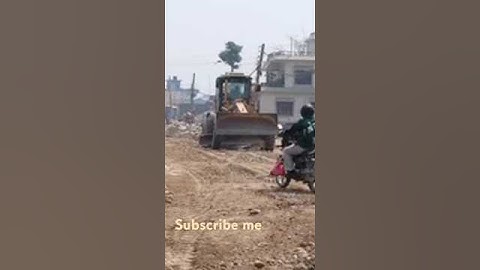 Mastering the Ground: Caterpillar Motor Grader at Work! #constructionlife #heavyequipment