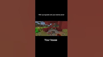 POV you log back onto your anarchy server ￼