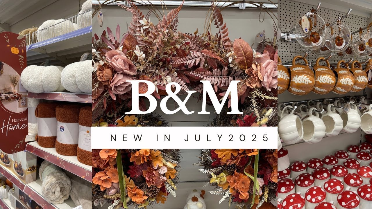 WHAT’S NEW IN B&M | ENTIRE AUTUMN COLLECTION 🍂