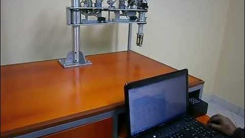 Control brazo SCARA con Labview2011