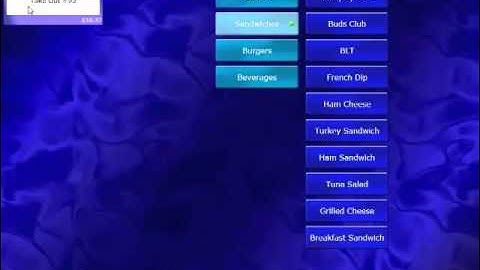 Dinerware POS : Quick Service Demo