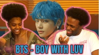 BTS (방탄소년단) '작은 것들을 위한 시 (Boy With Luv) feat. Halsey' Official MV (REACTION)