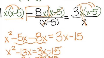 Target 8.5 - Solving Rational Equations