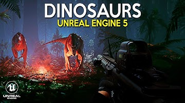 Best Dinosaur Games in UNREAL ENGINE 5 with REALISTIC GRAPHICS coming out in 2023 and Beyond