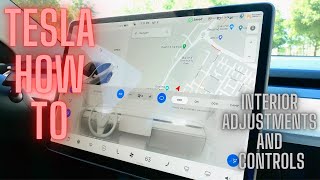 Tesla Newbie Guide: Adjusting the Steering Wheel, Mirrors and A/C in a Tesla! Interior How-to Guide!