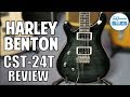 Harley Benton CST-24T Guitar Review Black Flame (The BEST Inexpensive Guitar?)