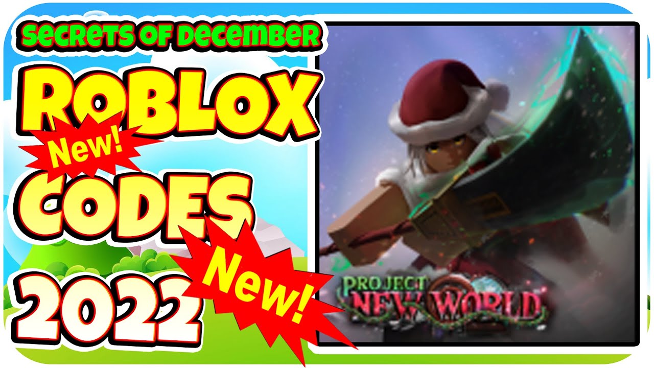 ALL 5 NEW *SECRET* XMAS CODES In PROJECT NEW WORLD CODES