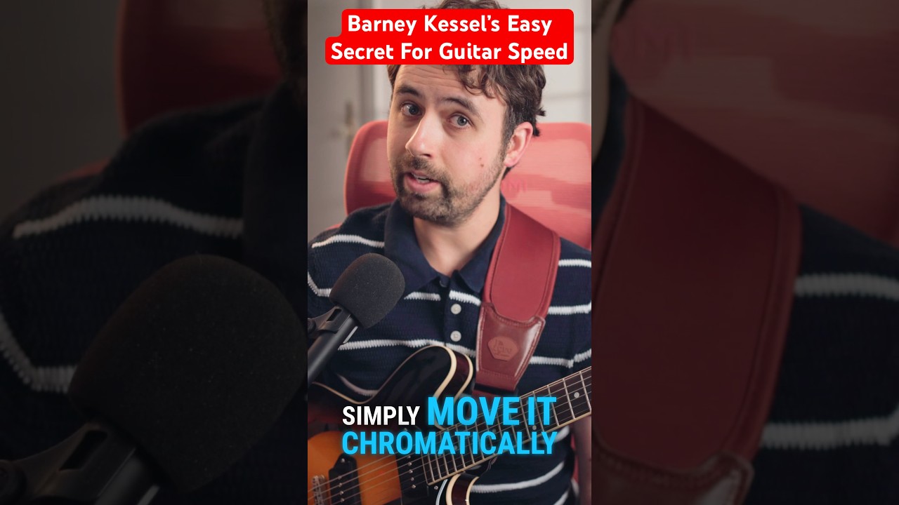 Barney Kessel’s Secret For Easy Guitar Speed Feels Like Cheating