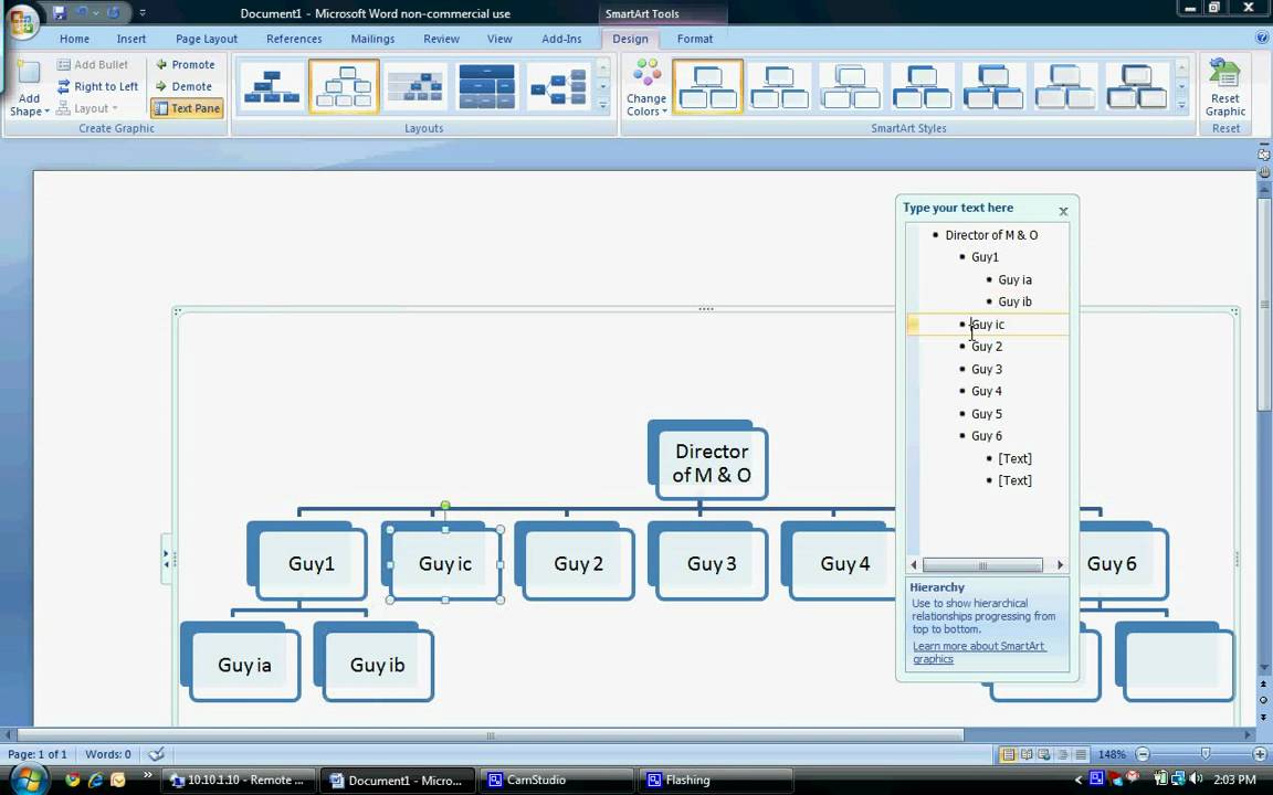 How To Do A Chart In Word