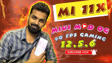 Mi11x/Redmi K40/Poco F3 MIUI 12.5.6 | MIUI Mod OG | Debloated & Fast | 90hz & 90 FPS Unlocked