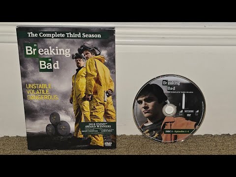 Breaking Bad Season 3 USA DVD 1 Walkthrough 4:3 Display (2011)