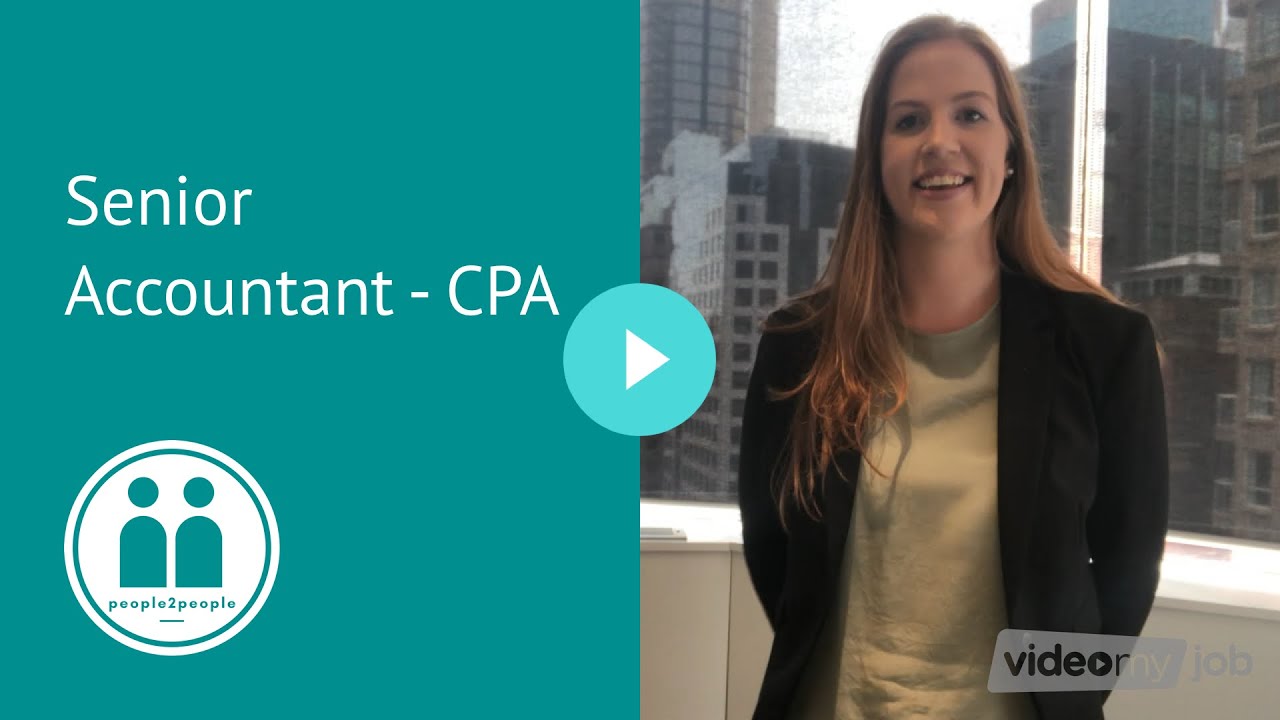 Senior Accountant - CPA - YouTube