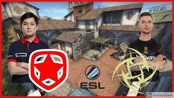 Gambit vs NiP: CSGO ESL Pro League Season 14 - Group D  [INFERNO]