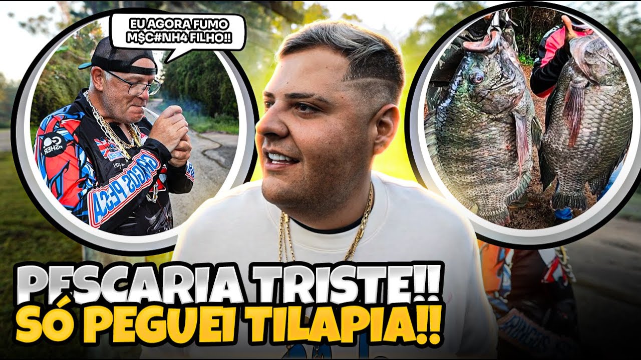 PESQUEI COM O GRINGO MALUCO MAIS UMA VEZ!! E ELE ME DEU O MAIOR AZAR!! [MAUMAUZK]