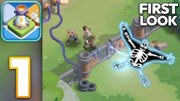 Tiles Survive! - Walkthrough Gameplay Part 1 - Tutorial (iOS, Android)