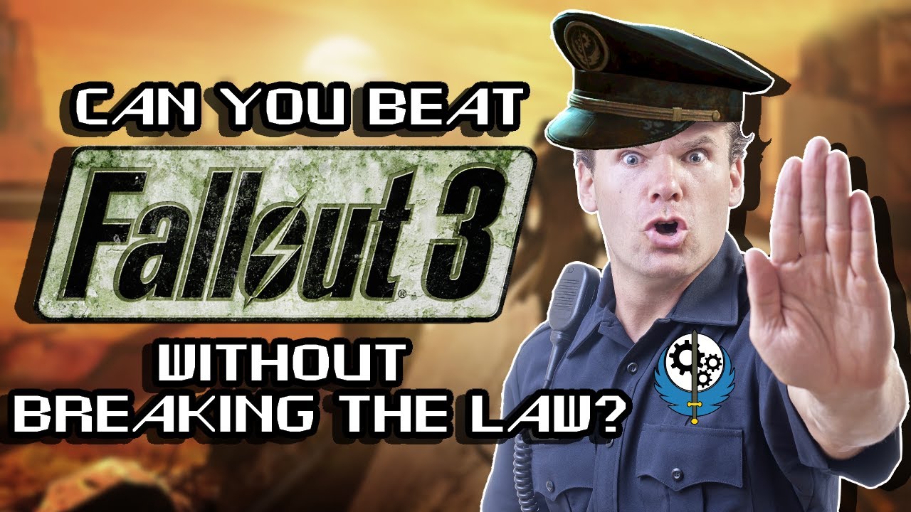 Can You Beat Fallout 3 Without Breaking The Law? - YouTube