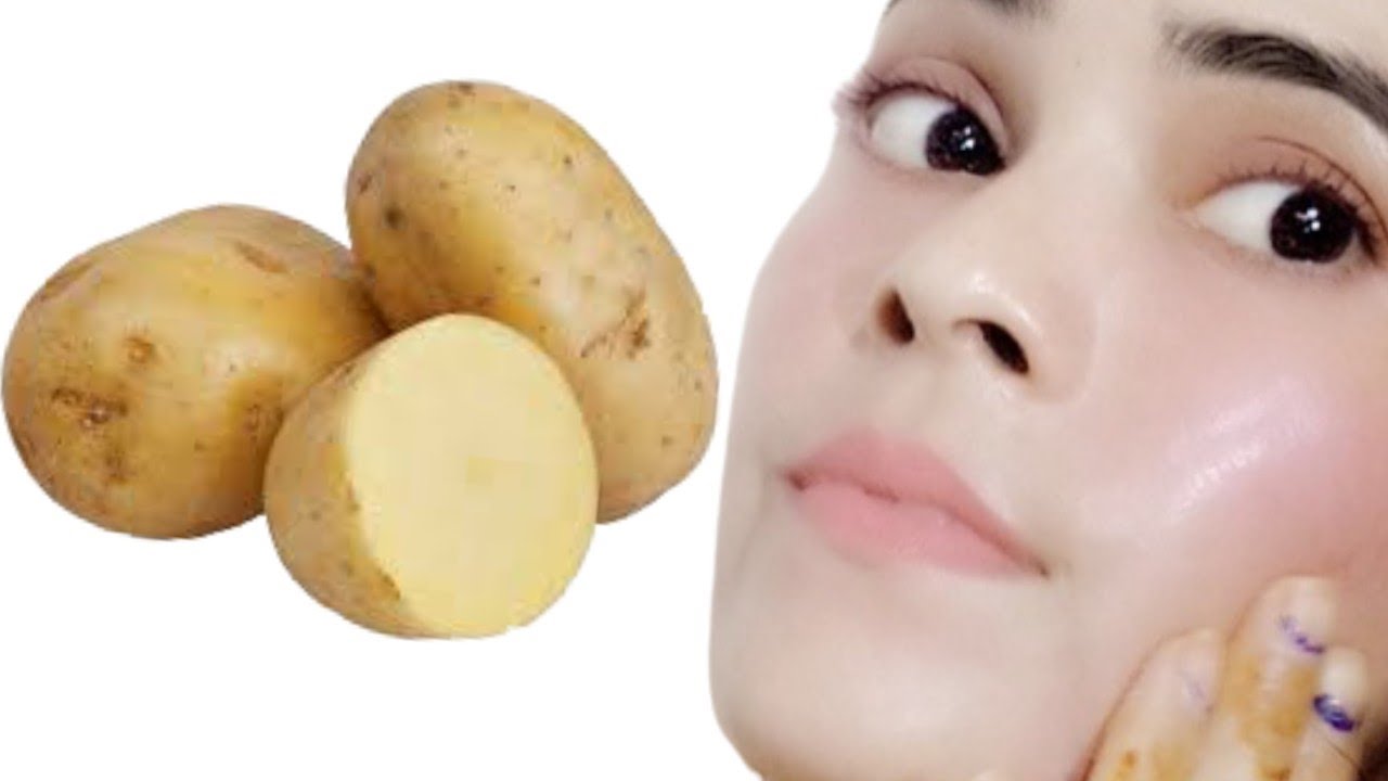 Effective Skin Whitening with Boil Potato Get Milky Whiten Skin YouTube