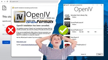 How to Fix Open IV Installation Has Been Cancelled Error\ओपन IV कैसे ठीक करें हिंदी में