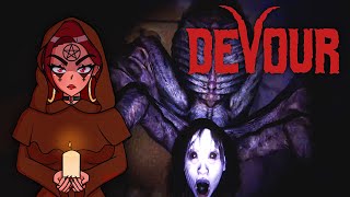 WE THE GIRLS? DEVOUR! SO SCARY BUT KEEP WATCHING IT GETS GOOD!