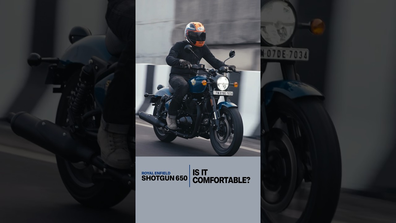 Is it Comfortable? | Royal Enfield Shotgun FAQ #5