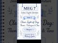 MEG 07 – Indian English Literature 📚Unit 2: Clear Light of Day Block 4 #meg07#anitadesai