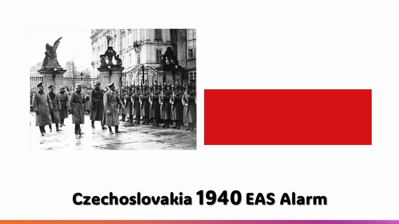 EAS Alarm YouTube - Czechoslovakia 1940 EAS Alarm - YouTube
