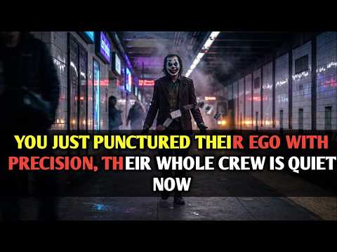 YOU JUST PUNCTURED THEIR EGO WITH PRECISION, THEIR WHOLE CREW IS QUIET NOW| joker
