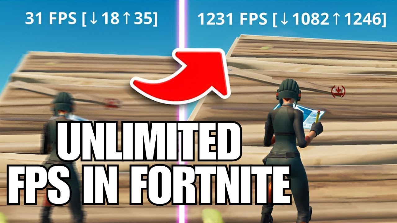 How to Get Unlimited FPS in Fortnite