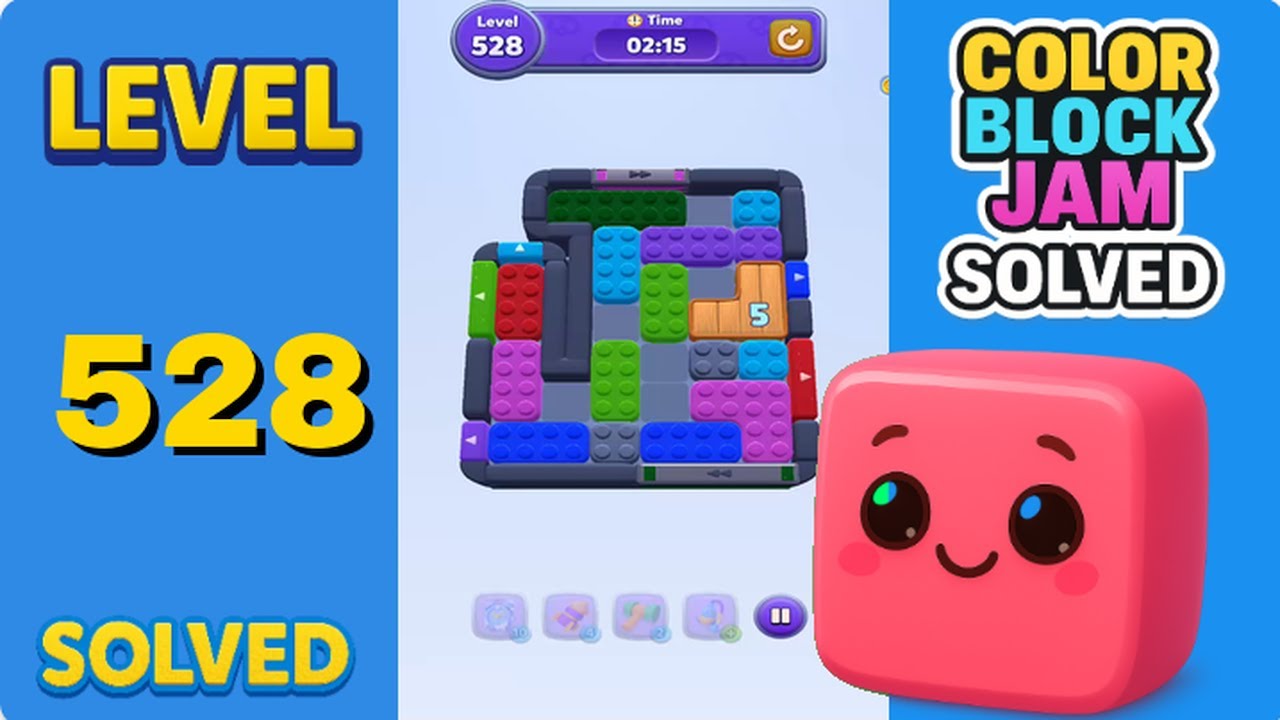 Color Block Jam Level 528 - WIN FAST - YouTube