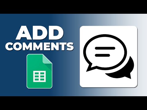 How to add comments in google sheets app