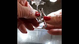 Setting up the Bernina 770QE for Free Motion Quilting