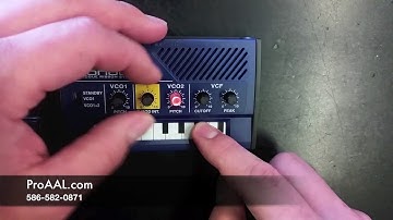 Korg Monotron demo ProAAL.COM