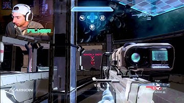 Halo 4 - 1V1 - "Falcated" (POV.) VS. "Heavenly Shots"