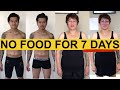 Here's What Happens When You Don't Eat For 7 Days (7 Day Fast Weight Loss)