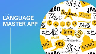 Language Master APP Demo screenshot 1