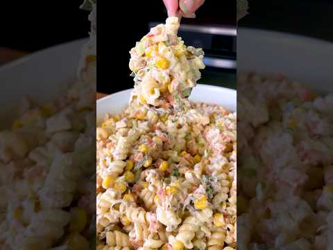 Tuna Salad Recipe Pasta Fria con Atún #shorts