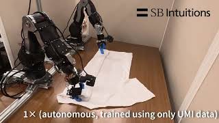 End-to-End Autonomous Policy using Only UMI Data｜SB Intuitions