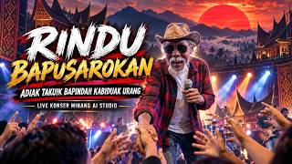 RINDU BAPUSAROKAN 😭 (Live Konser Minang AI STUDIO) ADIAK PINDAH KA BIDUAK URANG