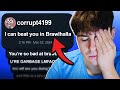 I embarrassed my toxic viewers on a brawlhalla livestream