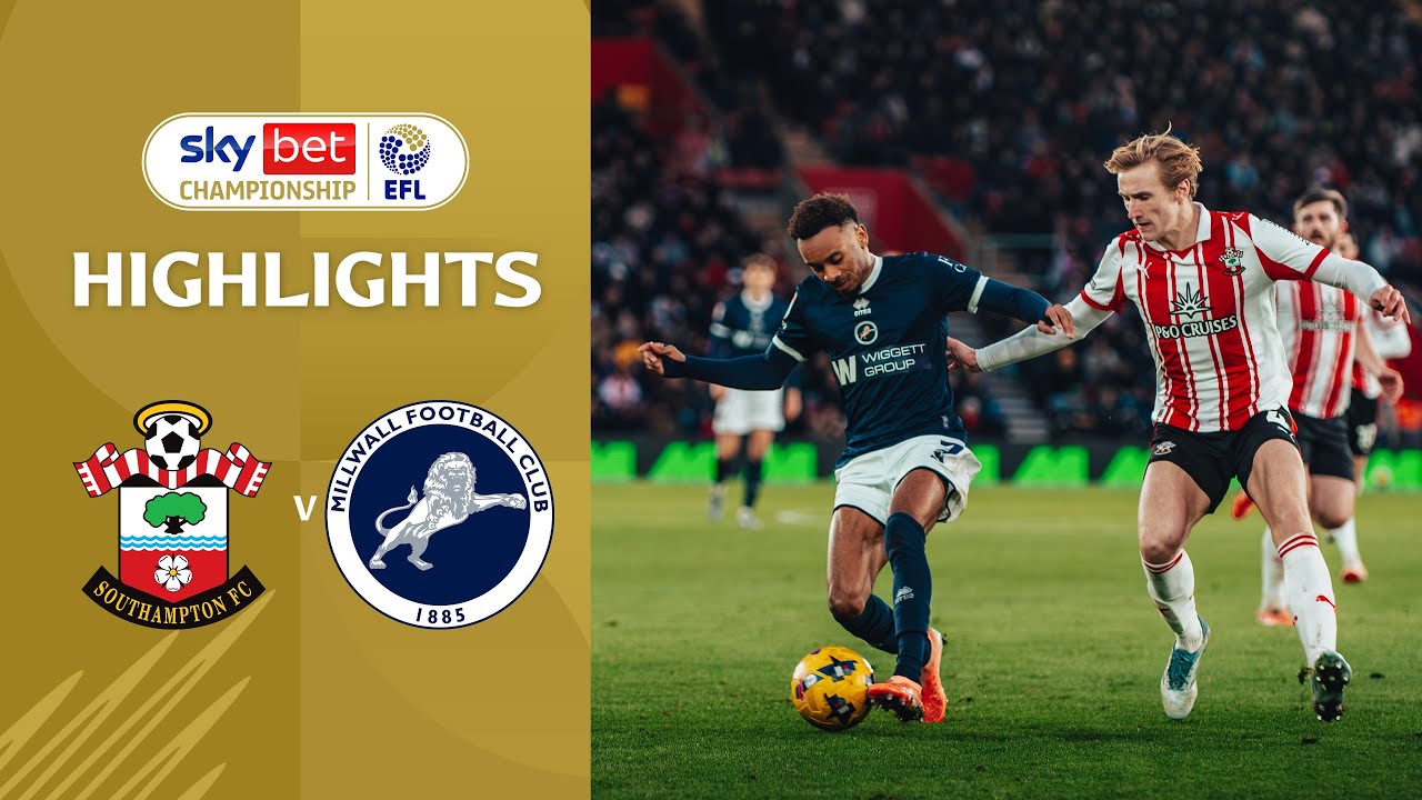 [Highlight] EFL Championship : Southampton vs Millwall (01-01-69)