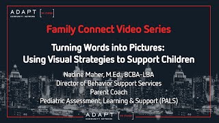 Using Visual Strategies to Support Children