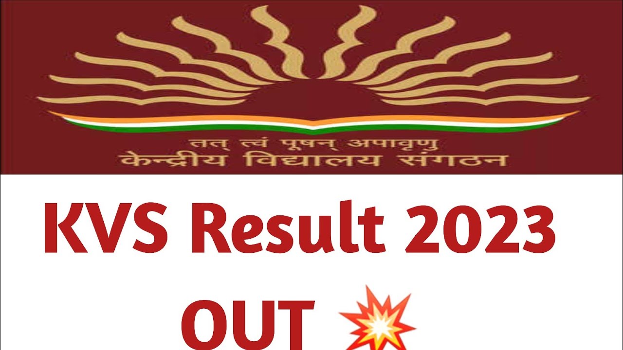 KVS New Update 2023 KVS Result KVS Result 2023 kab aayega KVS PGT