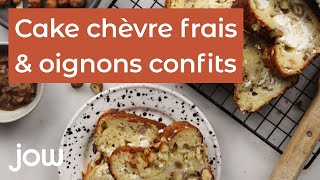 Recette du Cake chèvre frais & oignons confits screenshot 4